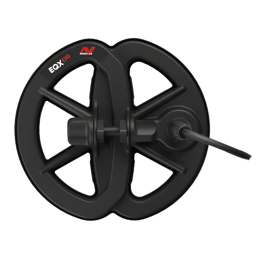 EQX06 Double-D 6" Round Coil for EQUINOX Metal Detectors (with Skidplate)