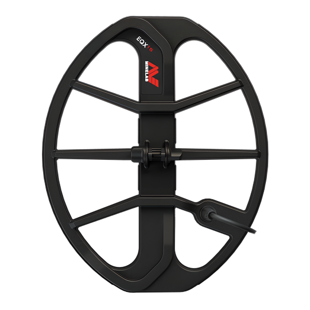 EQX15 Double-D 15x12" Elliptical Coil for EQUINOX Metal Detectors (with Skidplate)