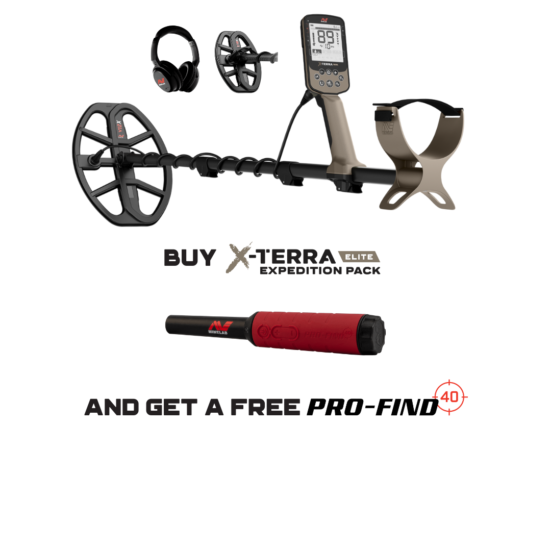 Minelab X Terra Elite Expedition Pack